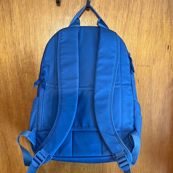 Vera Bradley Campus Backpack Summer Rain Blue CUSTOMIZED Like New COLDPLAY - Picture 3 of 12